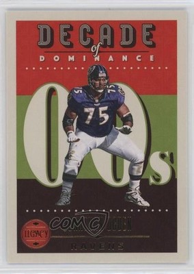2023 Panini Legacy Decade of Dominance Jonathan Ogden #DOD-13 HOF 1b16