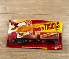 Coca-Cola World of Trucks Truck 2 Sammeltruck Modell auf Blisterkarte