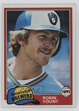1981 Topps Robin Yount #515 HOF 0ps8