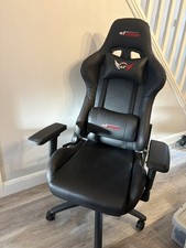 GT Omega PRO Series Office and Gaming Chair - Black red