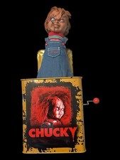 BRIDE OF CHUCKY Chucky Burst-A-Box Mezco (2018) Child's Play Jack-in-the-Box