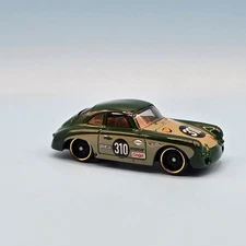HOT WHEELS 9 PACK EXCLUSIVE UNSPUN GREEN PORSCHE 356 OUTLAW - UNSPUN