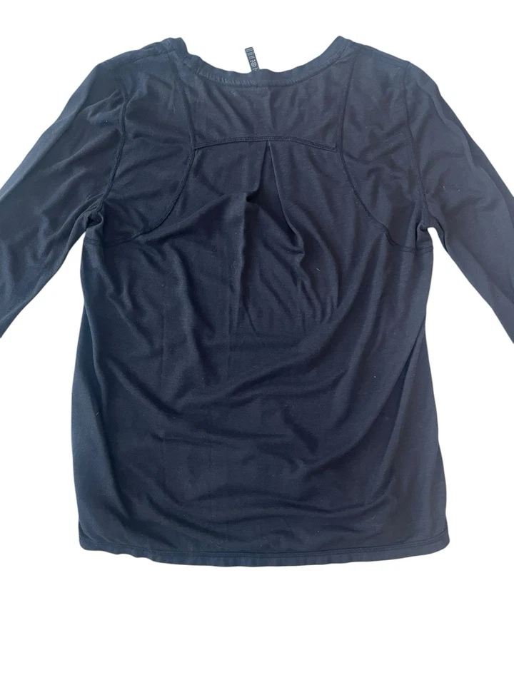 Calvin Klein Performance Black Long Sleeve T-Shirt – Women’s Size Medium - Image 3 of 4