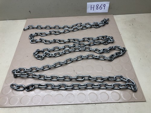 Heavy Coil Chain Galvanized - Approx 12 feet - Steampunk