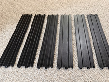 Afx Tomy 15" Straight track 6 Pack never used, ready for use.