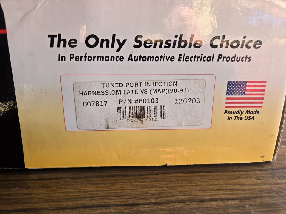 Arnés de cableado sin dolor 60103 inyección de combustible TPI kit universal de intercambio de motor Foto 4 de 4
