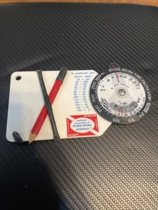Vintage NASDS Scuba Time Calculator Instructions for use-GREAT!