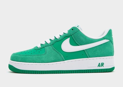 Original Nike Air Force 1 '07 LV8  (Herrengröße UK 8, 9, 10 & 11) grün/weiß