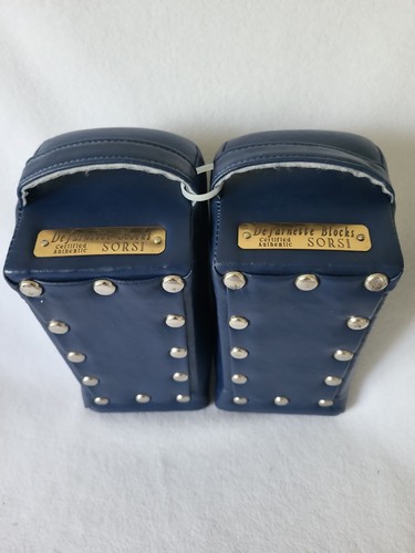 DeJarnette SORSI Chiropractic Blocks Pair Blue Positioning Wedges Certified
