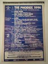 PHEONIX FESTIVAL 1996 - DAVID BOWIE/SEX PISTOLS/THE PRODIGY/THE WILDHEARTS 