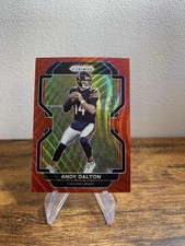 2021 Panini Prizm football FOTL Red Wave #/149 Chicago Bears Andy Dalton SP