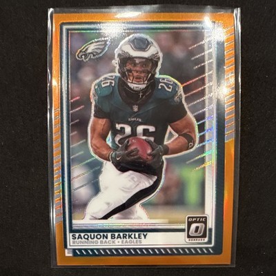 Panini 2025 Donruss Optic Saquon Barkley Eagles #15 Orange /299