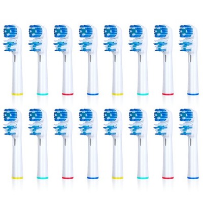 Replacement Brush Heads Compatible with Oral B- Double Clean Design, Double C...