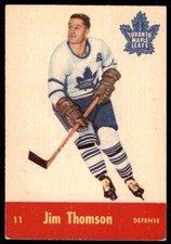 1955-56 Parkhurst EX Jim Thomson #11