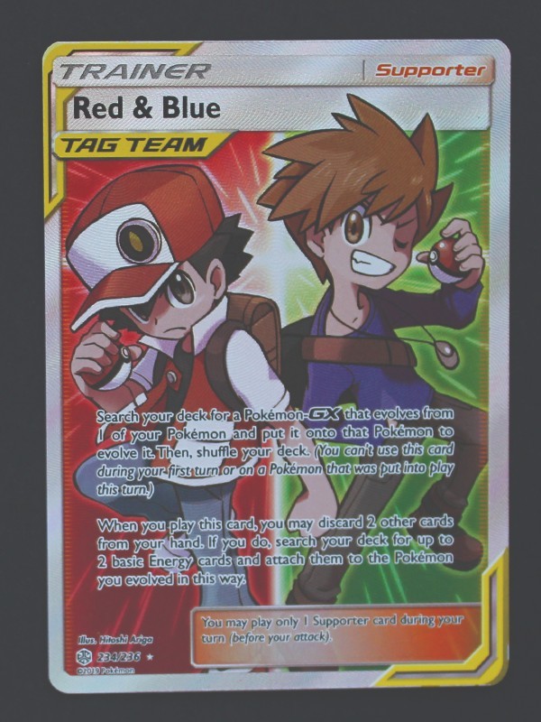 Red & Blue 234/236 - Cosmic Eclipse Pokemon TCG - NM