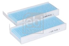 Cabin Pollen Air Filter 157mm Length Fits Set 157mm Length Fits DAF FEBI 179601