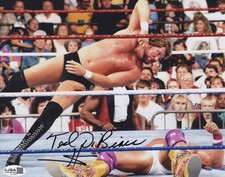 Ted Dibiase The Million Dollar Man autographed signed 8x10 photo WWE WWF JSA