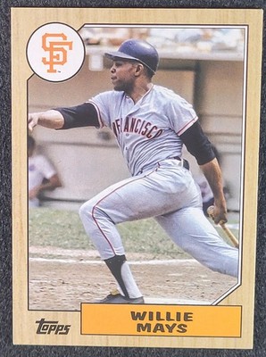 2022 Topps Archives Willie Mays #282 Baseballkarte San Francisco Giants H.O.F.