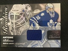 2015-16 Fleer Showcase #61 Antoine Bibeau Flair Materials