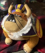 NEW Rumble King George Bulldog Plush 8" Stuffed Animal Toy Factory 2021 NWT