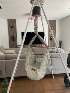 Federwiege Hängematte Wunderwiege mit Motor Gestell von Nonomo