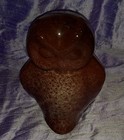 Brown Owl Money Bank Ceramic Pottery. Ref00017