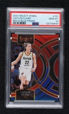 2024 Select WNBA Premier Level Red & Blue Prizm Caitlin Clark PSA 10 GEM MT 1q7
