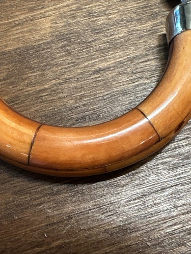Collana berbera antica in osso e argento con collana di fagioli Ashanti - Foto 5 di 7