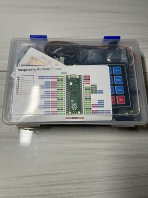 Raspberry Pi Pico Electronics Starter Kit w/ LCD, RFID, Sensors, Breadboard