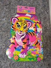 Vintage Lisa Frank 2 Character Cutouts 12" NOS Tiger FORREST  SHELLE 90's NEW