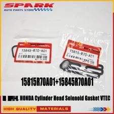 NEW For HONDA Cylinder Head Solenoid Gasket VTEC 15815R70A01 15845R70A01 US