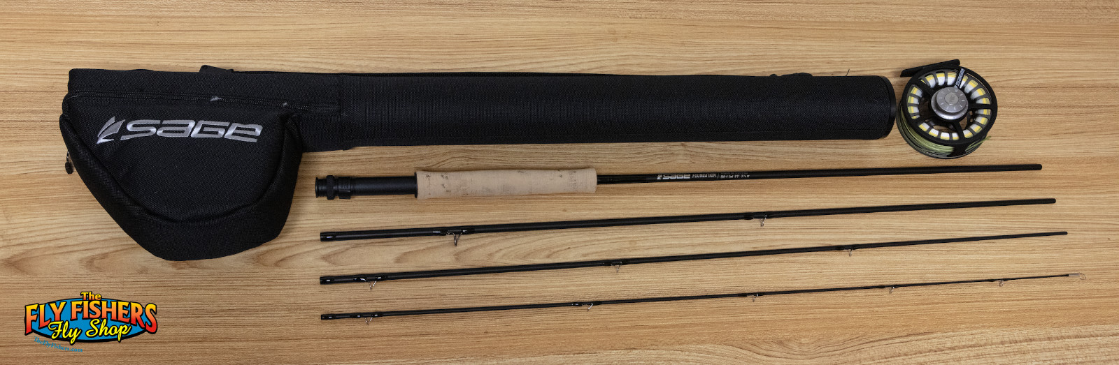 Sage Foundation Outfit 590-4 5wt 9'0" 4 Piece Fly Fishing Ro