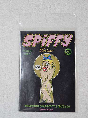 VTG Spiffy Stories No. 1 1969 1st Print Underground Comic Adult Keyhole Cover - Picture 9 of 9