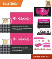 Essential 2 Pack LTE SIM Card - Micro/Nano/Standard Size for All Devices