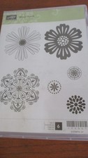 STAMPIN UP MIXED BUNCH FLOWER STAMP SET in CASE 125537