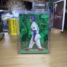 2024 Stadium Club Green Foil Christopher Morel #159/199 Chicago Cubs #2 SP