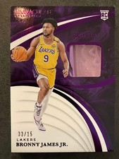 [Rare] Bronny James Jr. Sneaker Card 03/15
