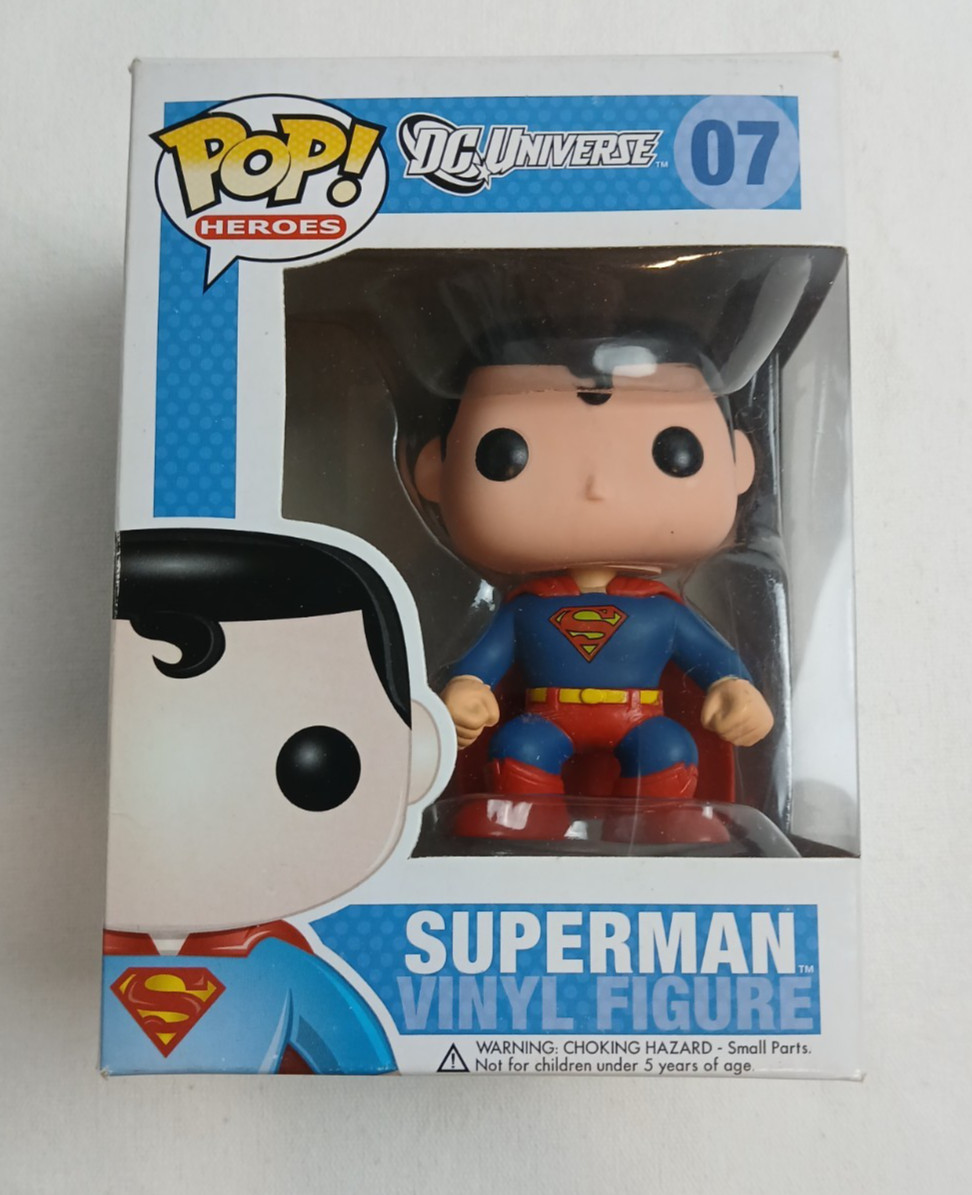 Funko Pop Superman #7 Dc Universe Vinyl Figure