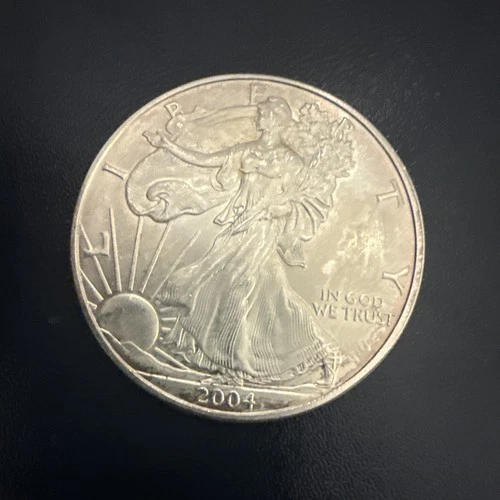 2004 American Silver Eagle 1 oz. .999 Fine US Mint ASE