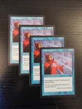4x Counterspell - Magic the Gathering - Tempest - *MtG - *Vintage - *Playset