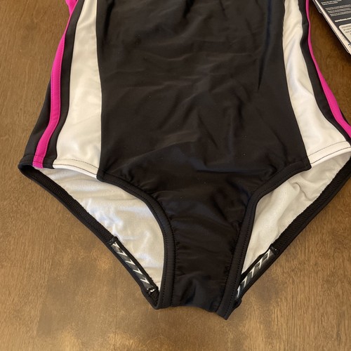 Speedo Girl's Swimsuit One Piece Infinity Splice Thick Strap Pink Size 10 New - Picture 4 of 6