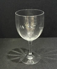 Baccarat France Crystal Montaigne Optic Claret Wine Glass 8 Ounces  5 3/4"