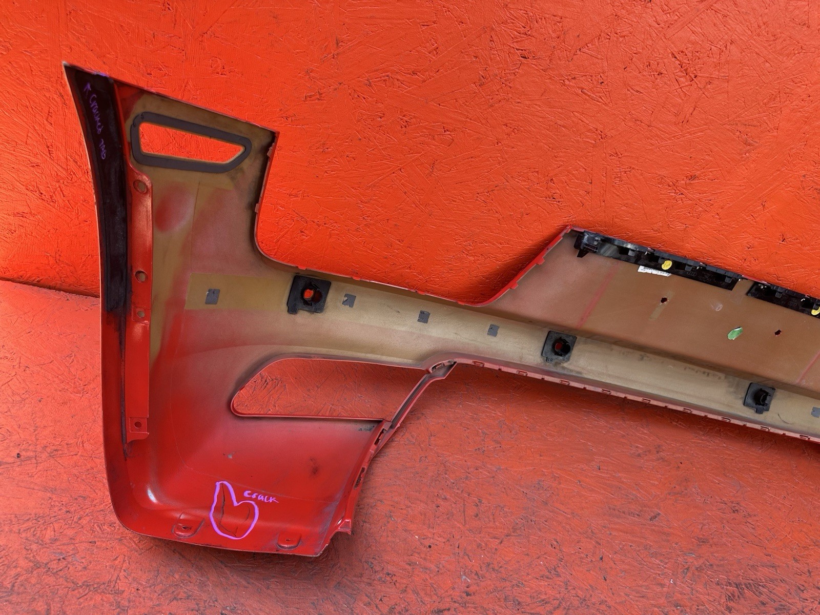 Audi R8 2016-2018 REAR Rear bumper P/N 4S0807511D