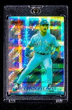 Carlos Baerga RARE ATOMIC REFRACTOR PANDORA PRIZM INVESTMENT CARD SSP