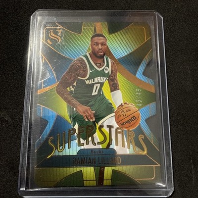 DAMIAN LILLARD 2024-25 Silhouette Super Stars BRONZE ~ Bucks #'d /49