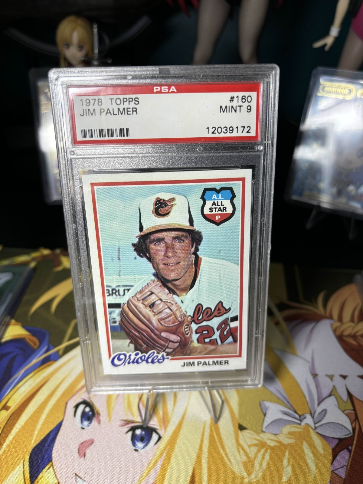 1978 Topps - Jim Palmer #160 PSA 9 Mint