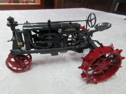Rare Farmall F20 (Gray on Steel) Gilson Rieke Detailed Toy