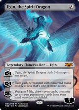 1 x Ugin, the Spirit Dragon - Foil - Mythic Edition - War of the Spark - NM-Mint