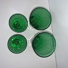 Anchor Hocking Forest Green Boopie Bubble Dot Stems - mixed lot  — photo 5