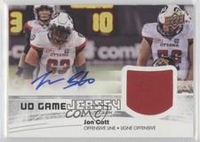 2018 Upper Deck CFL UD Game Jersey Auto Jon Gott #GJA-JG Auto i9i